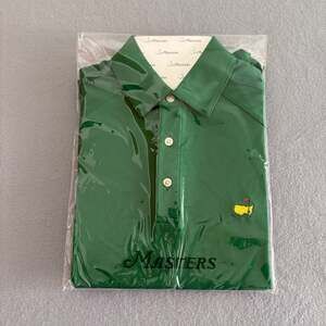 Masters Performance Tech Golf Polo Shirt in Augusta Green Mens Medium